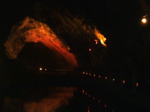Inside the singing cavern